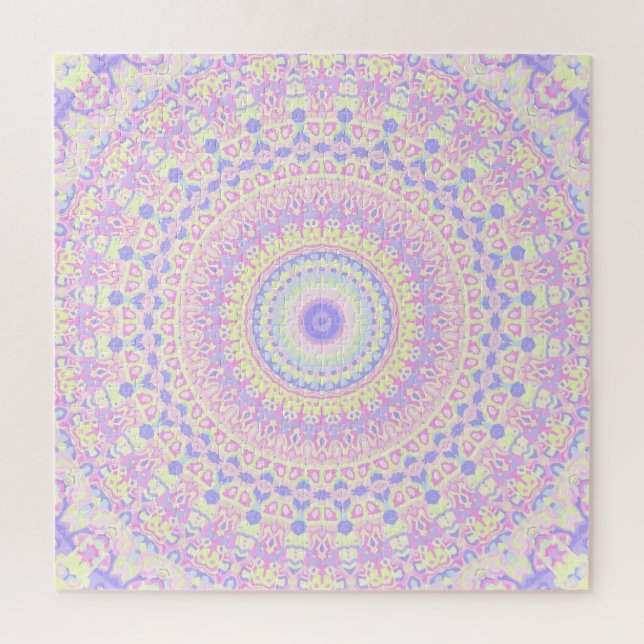 Funky Hippie Mandala Puzzle (Vertikal)