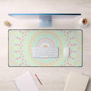 Funky Hippie Mandala Schreibtischunterlage