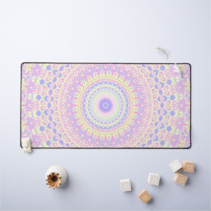 Funky Hippie Mandala Schreibtischunterlage