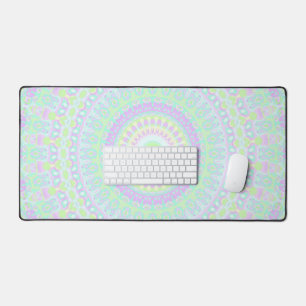 Funky Hippie Mandala Schreibtischunterlage