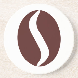 Funky Kaffeebohne Getränkeuntersetzer