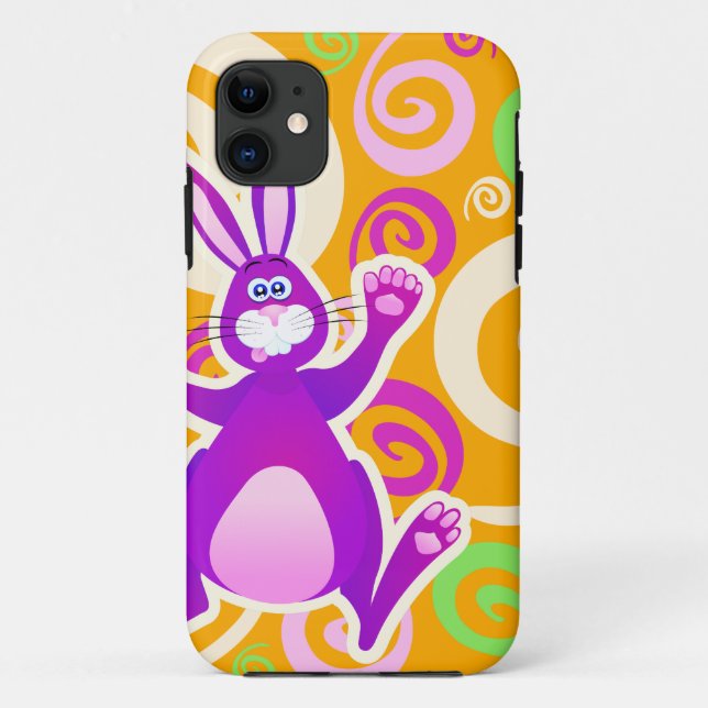 Funky Kaninchen, iPhone 5 Fall Case-Mate iPhone Hülle (Rückseite)