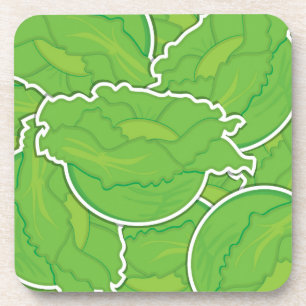 Funky lettuce untersetzer