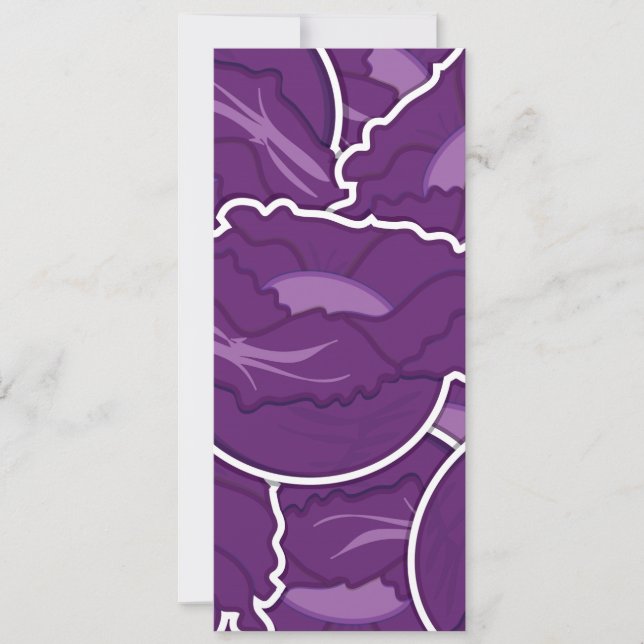 Funky lila cabbage (Vorderseite)