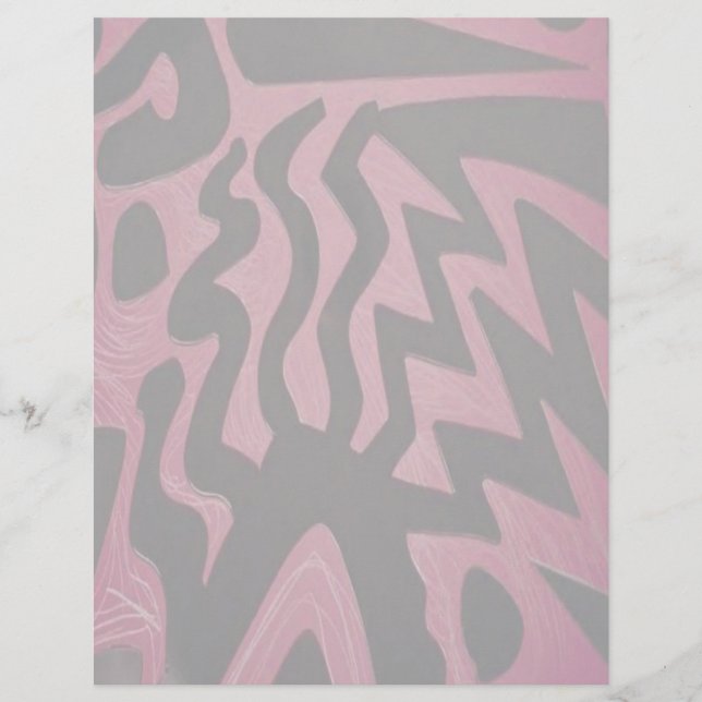 Funky Lila Flyer (Vorne)