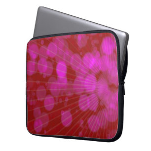 Funky lila Laptop-Hülse Laptopschutzhülle