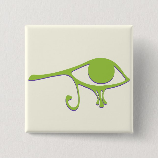 Funky Limon Lila Wedjet Button (Vorderseite)