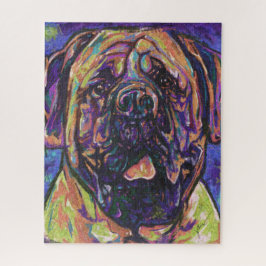 Funky-Mastiff-Dog-Puzzle Puzzle