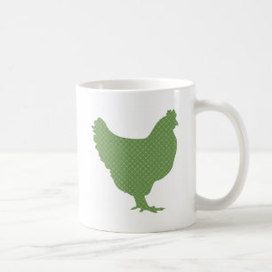 Funky modernes Huhn Tasse