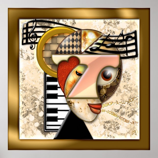 Funky Music Poster (Vorne)