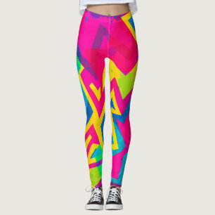 Funky Neon Leggings