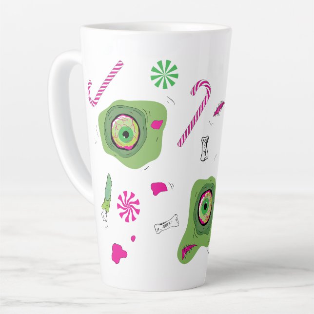 Funky Niedlich Sweet Death and Candy! Milchtasse (Linke Ecke)