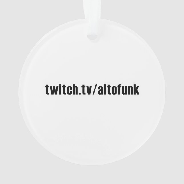 Funky-Ornament Ornament (Rückseite)