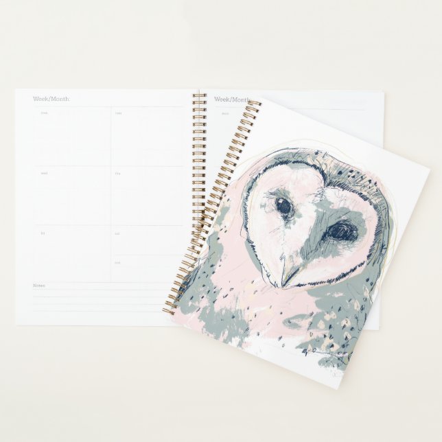 Funky Owl Portrait Planer (Anzeige)