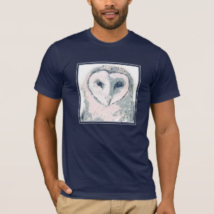 Funky Owl Portrait T-Shirt