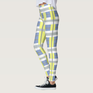 Funky Pastel Farb Linien Streifen Muster Leggings