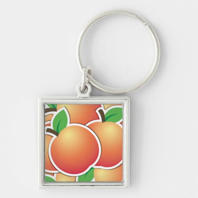 Funky Peach Schlüsselanhänger (Vorne)