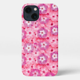 Funky Pink Flower Power iPhone Case 13 Hülle