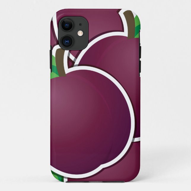 Funky plum Case-Mate iPhone hülle (Rückseite)