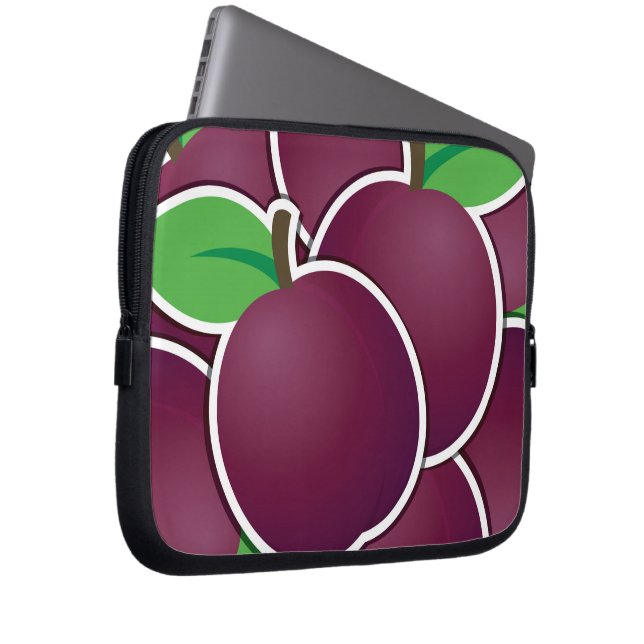 Funky plum laptopschutzhülle (Vorne Rechts)