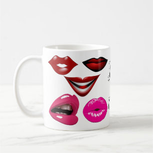 Funky Pop Art Pattern 70er Artwork Kaffeetasse