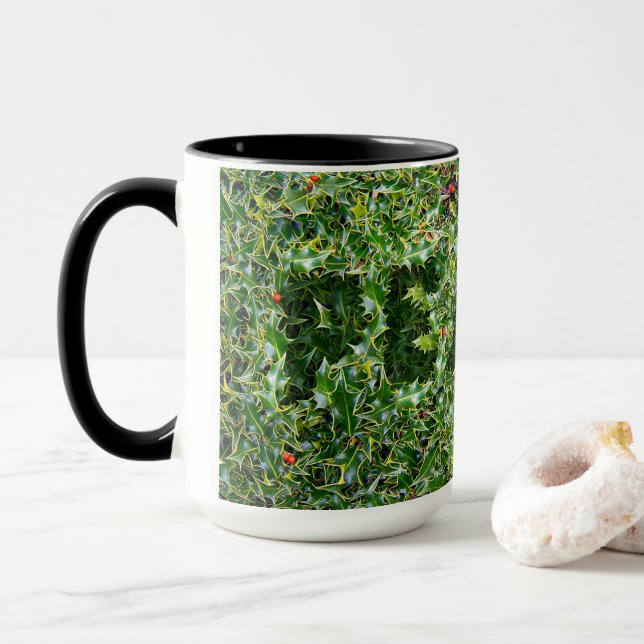 Funky Prickly Peace Holly Tasse (Mit Donut)