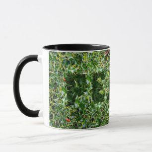 Funky Prickly Peace Holly Tasse