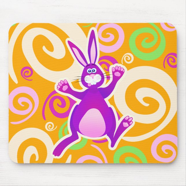 Funky rabbit, Mousepad (Vorne)