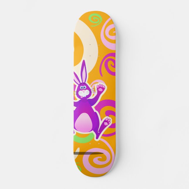 Funky rabbit, Skate Skateboard (Vorderseite)