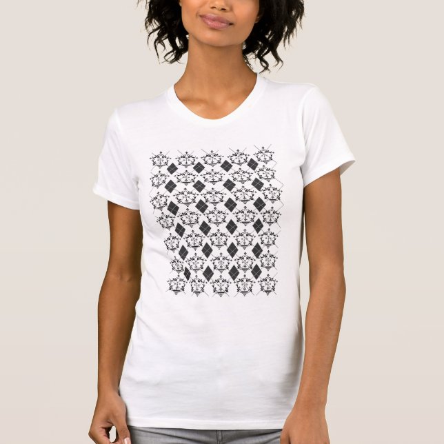 Funky Raute - Frauen T-Shirt (Vorderseite)