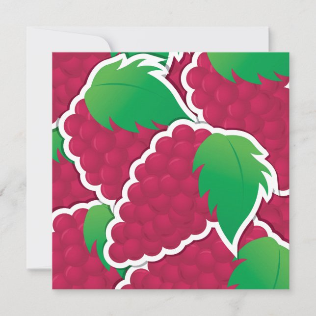 Funky red Trauben (Vorderseite)