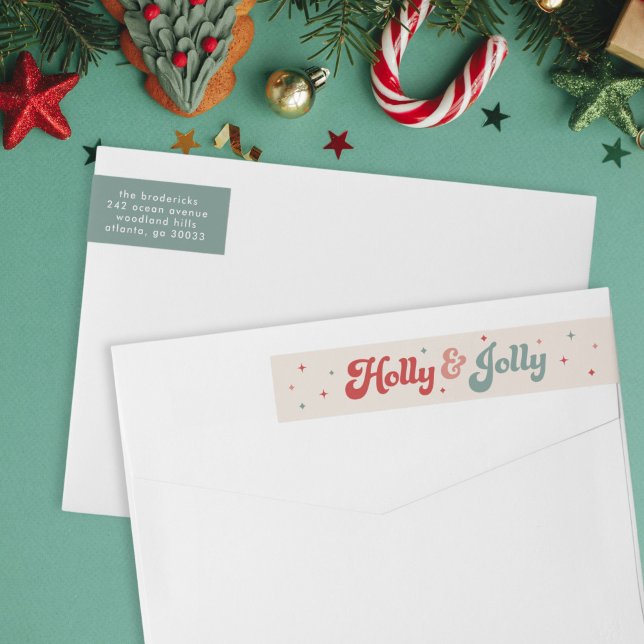 Funky Retro 70er Holly Jolly (Von Creator hochgeladen)