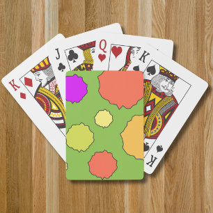 Funky Retro Geometric Classic Playing Cards Spielkarten