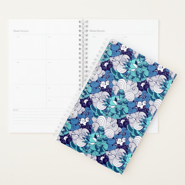 Funky Seashell Pattern Planer (Anzeige)