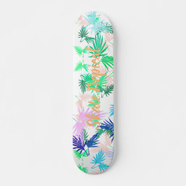 Funky Skate Tropical Palm Blätter Skateboard