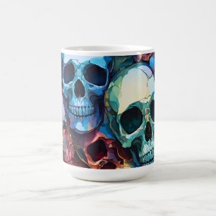 Funky Skulls Kaffeetasse