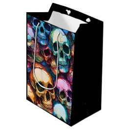 Funky Skulls Mittlere Geschenktüte