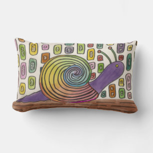 Funky Snail Lumbar Pillow Lendenkissen
