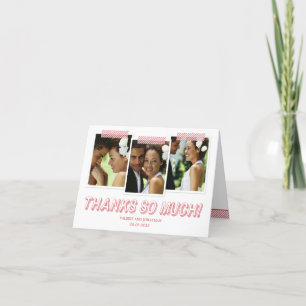 Funky Snapshots Thank You Card Dankeskarte