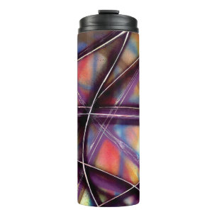 Funky Space Highway Thermosbecher