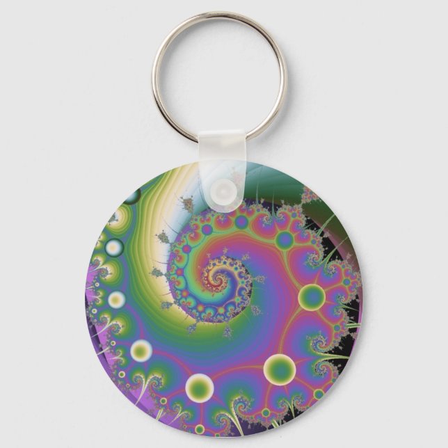 Funky Spiral Schlüsselanhänger (Vorderseite)