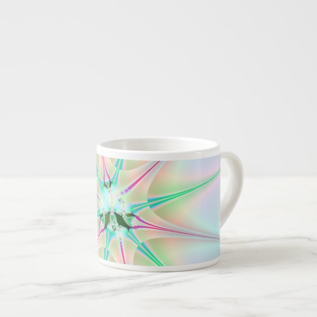 Funky Star Espressotasse (Vorderseite Rechts)