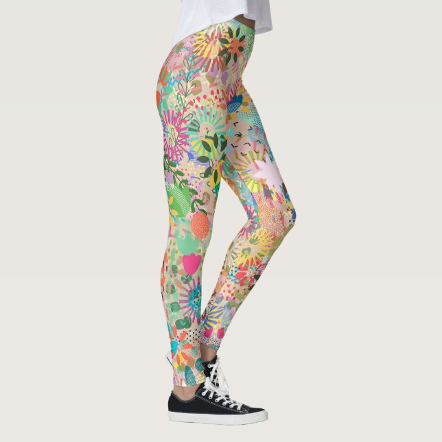 Funky Sternexplosion Leggings (Rechts)