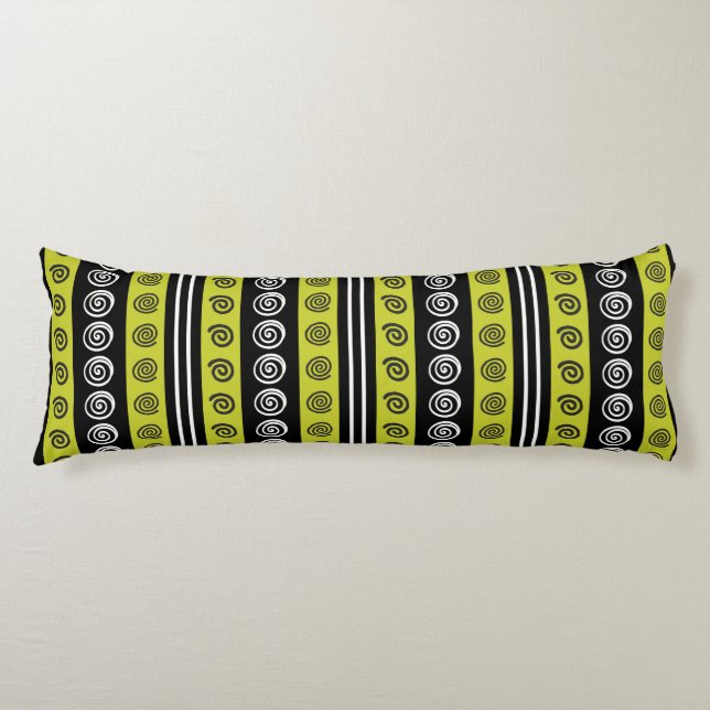 FUNKY STRIPE SEITENSCHLÄFERKISSEN (Vorderseite)