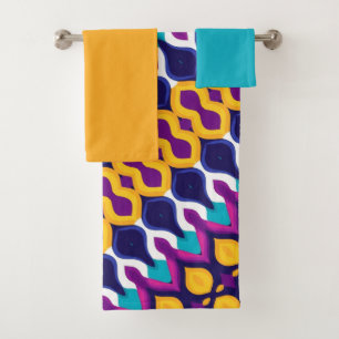 Funky symmetrisch badhandtuch set