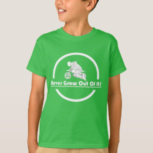 Funky T-Shirt 'Niemals Daraus Herauswachsen'