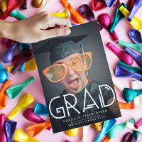 Funky Text GRAD mit Foto | Klasse 2023
