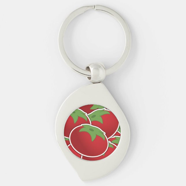 Funky Tomato Schlüsselanhänger (Vorderseite)