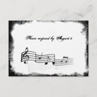 Funky Torn Paper Black Music uAwg mit Umschlägen