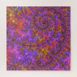 Funky Trippy Colorful Vibranaling Fraktal Puzzle